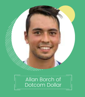 Allan Borch founder of Dotcom Dollar