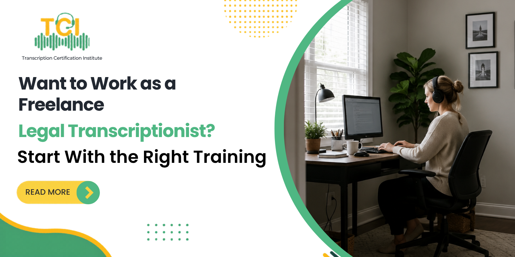 Want to Work as a Freelance Legal Transcriptionist? Start With the Right Training
