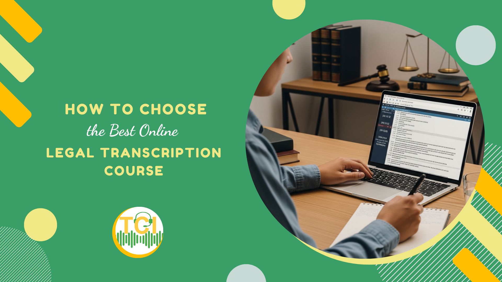 How to Choose the Best Online Legal Transcription Course