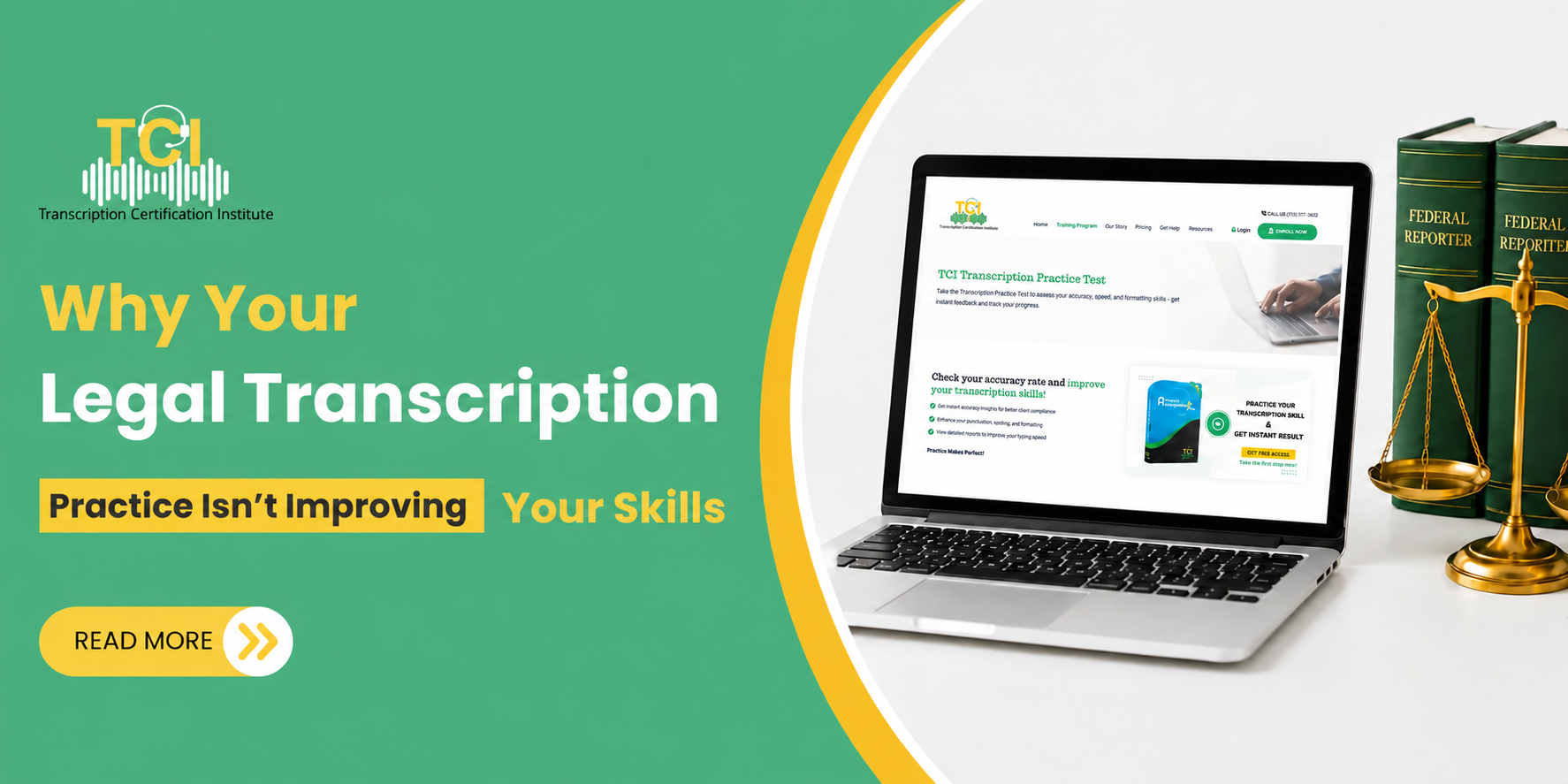 Why Your Legal Transcription Practice Isn’t Improving Your Skills