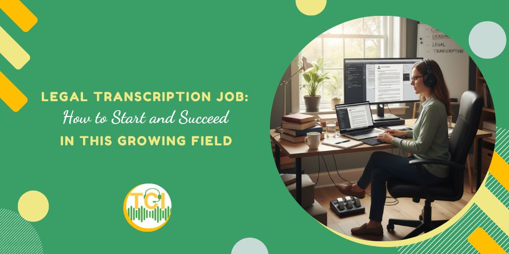 Legal Transcription Jobs: How to Start and Succeed in This Growing Field
