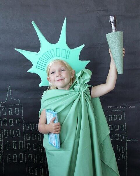 9. Statue of Liberty Costume for Halloween