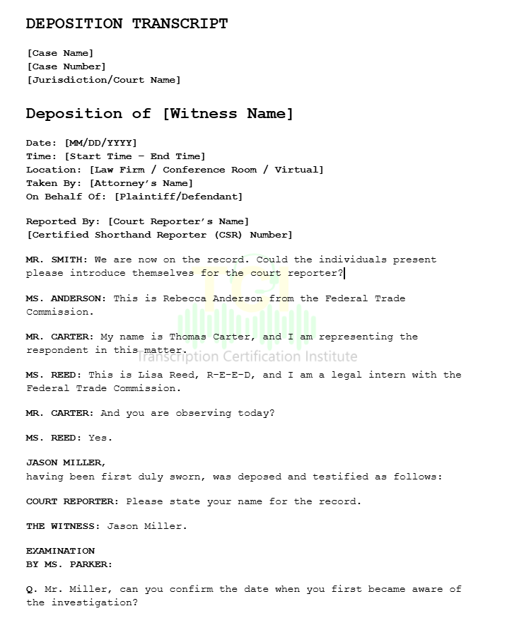How to Transcribe a Legal Document for Court: A Step-by-Step Guide